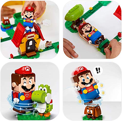 71367 Super Mario Casa di Mario e Yoshi - Pack di Espansione, Giochi per Bambini e Bambine Creativi con i Personaggi Yoshi e Goomba, Idee Regalo - Lego - Immagine 8