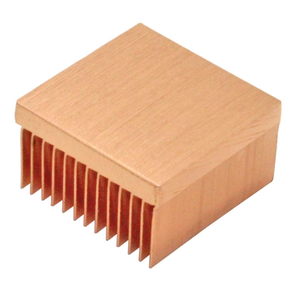 Amazon | 純銅ヒートシンク 20x20x11mm / 0.79x0.79x0.43インチ