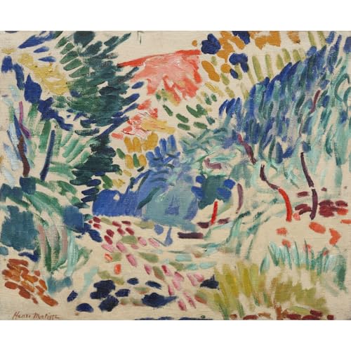 Henri Matisse Paysage à Collioure impression giclée enroulée ARTICULOZY