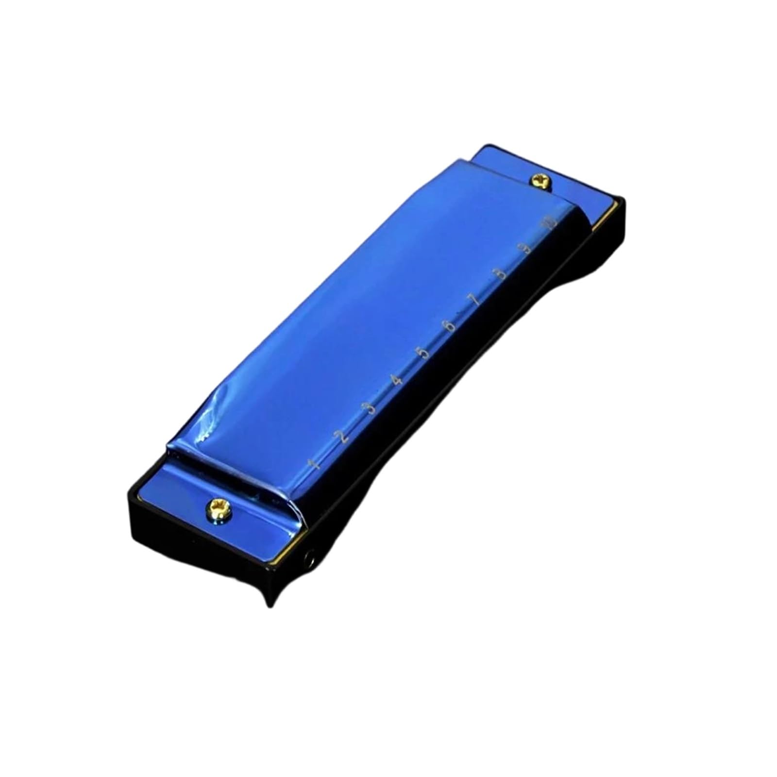 Armonica Armonica Blues Professionale A 10 Fori E 20 Toni Costruzione In Resina Resistente E Rame