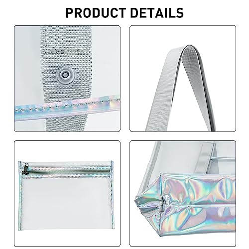 Large Clear Tote Bag miniatura 7