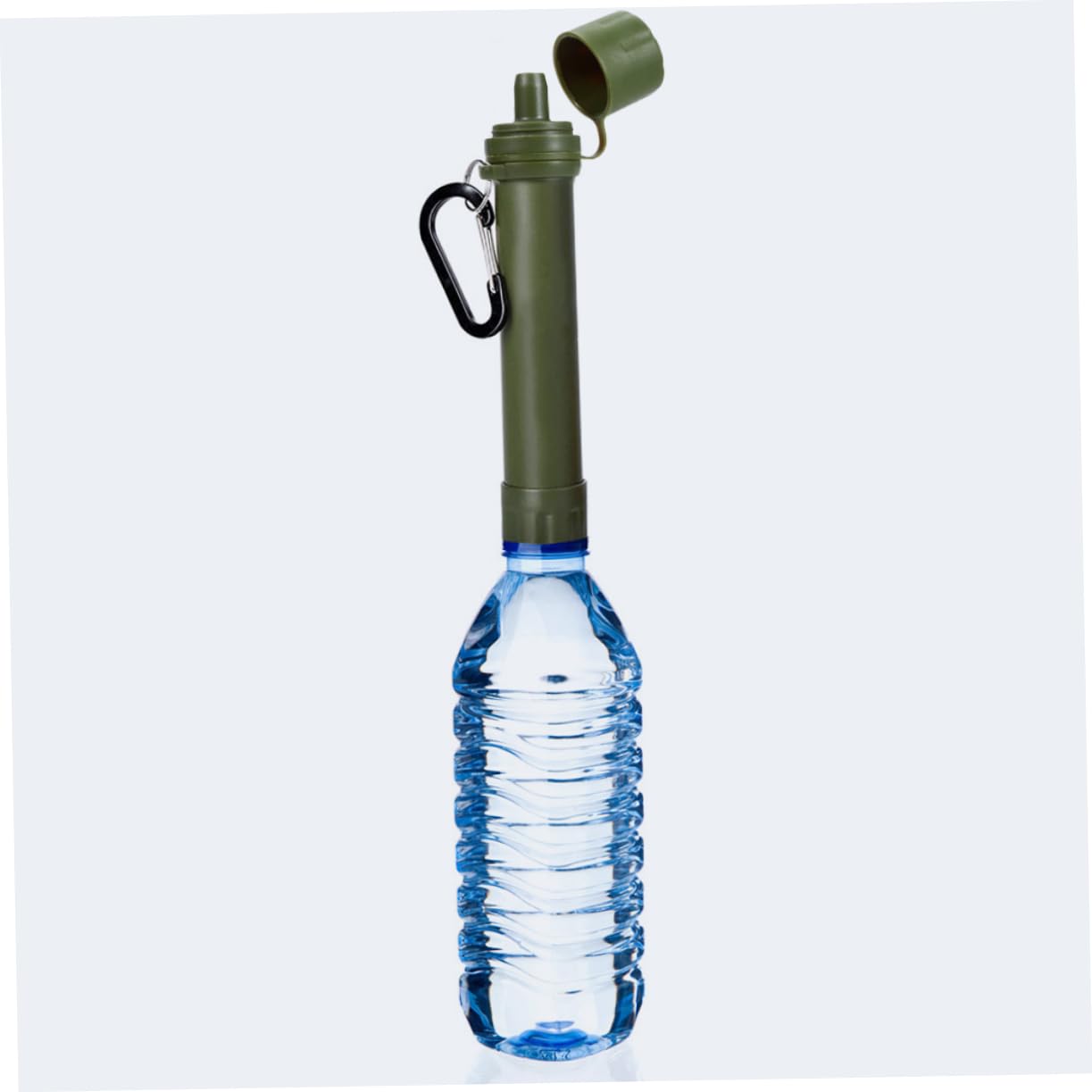 YARNOW 3pezzi Purificatore Portatile Per Esterne Cannuccia Filtrante Per Trekking e Emergenze Filtrazione Impurità e Sedimenti Strumento Sopravvivenza