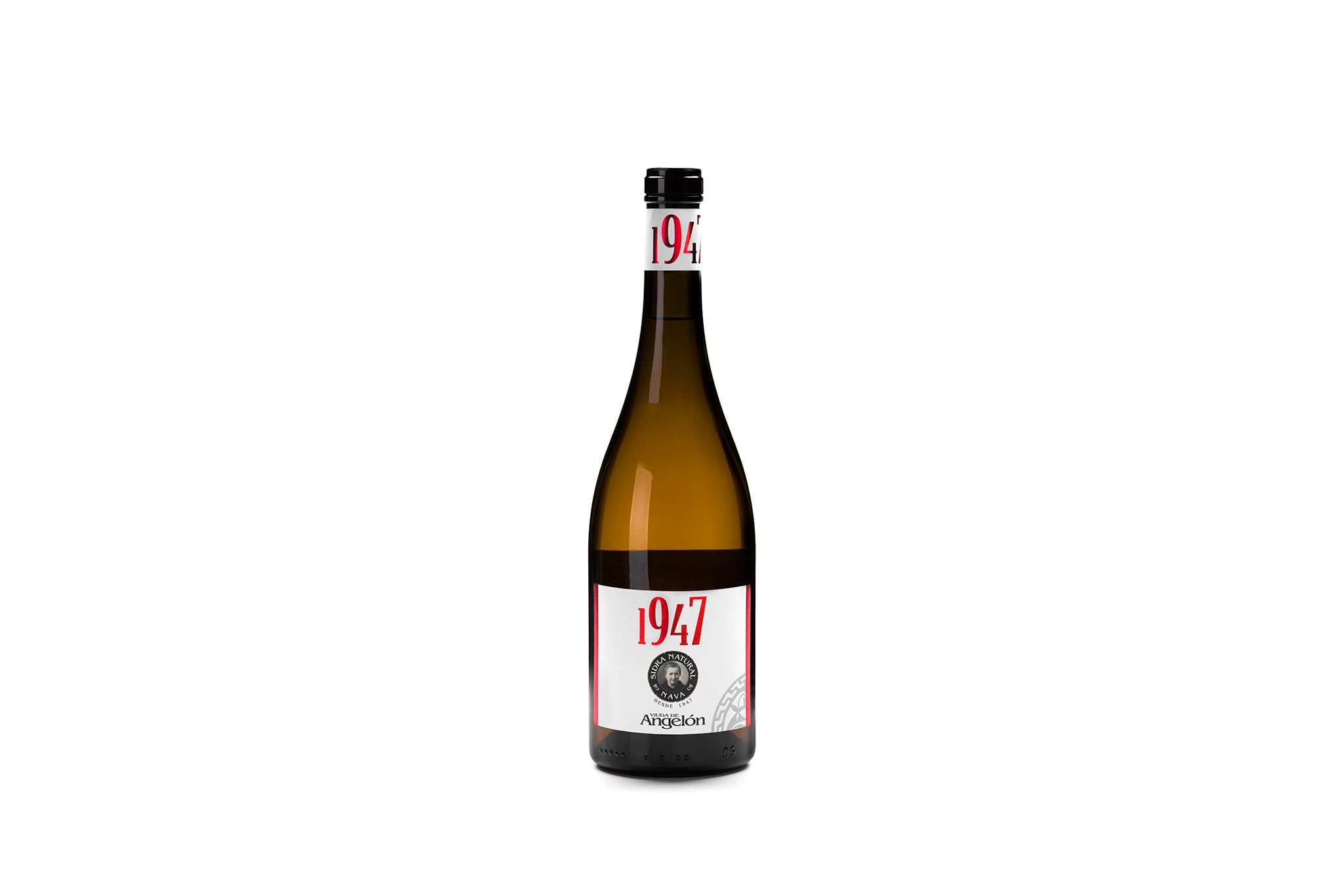 Viuda de Angelón Sidra de Mesa 1947 – Sidra Natural Filtrada – Caja de 6 Botellas de 75 cl