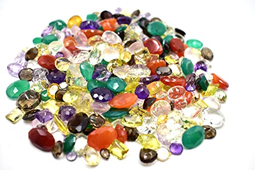 Kanta Incorporation GPC-1 Unisex 500+ Carats Loose Mixed Gems Wholesale Lot. Natural Faceted Semi Precious Gemstones. Kantaincorporation Loose Gemstone thumb #3