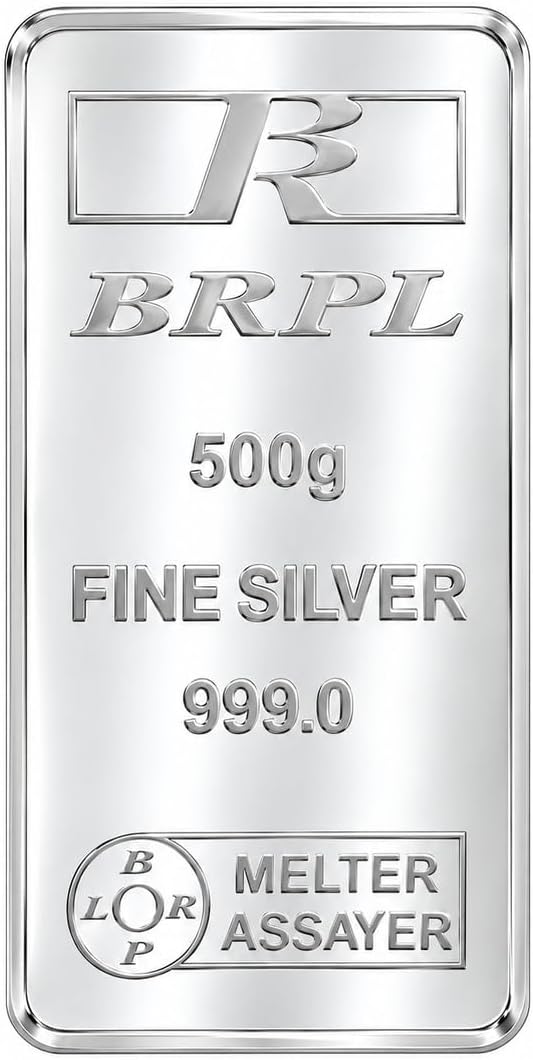 999 Purity Silver Bar 500 Gram