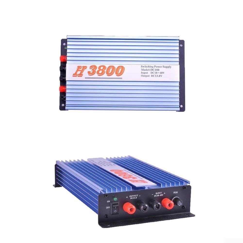 H3800 Step Down Converter 65A Alta Corrente 24V a 13.8V DC Alimentazione per Radio Veicolo Marine Protezione del Sistema Solare