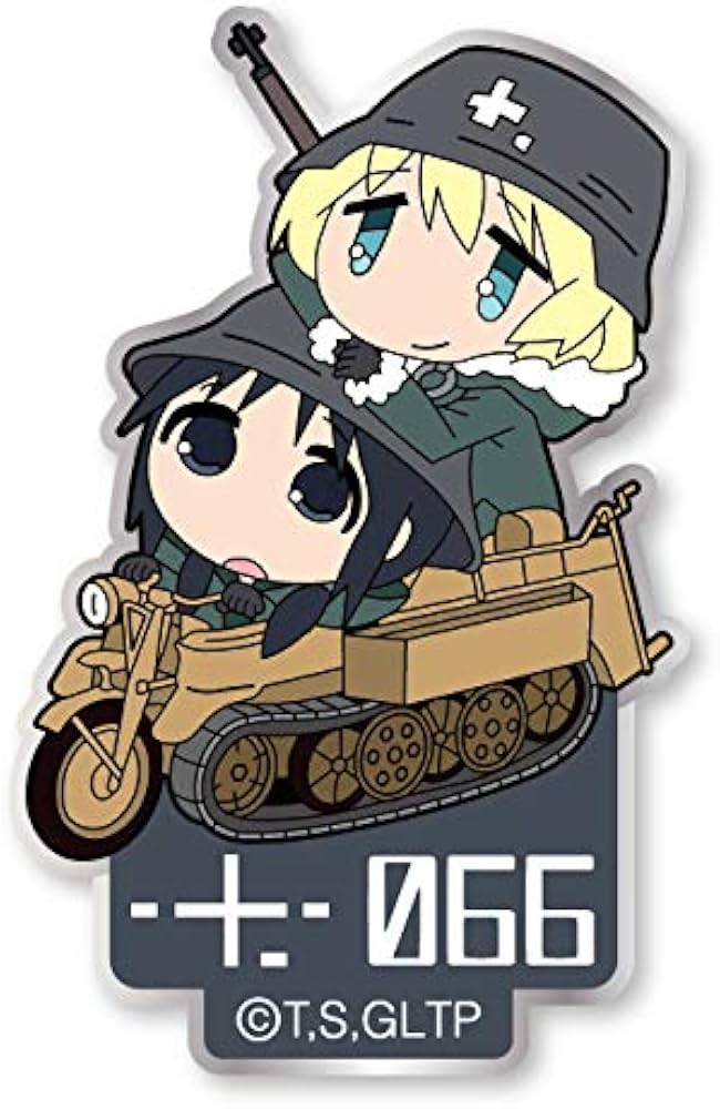 Amazon.co.jp: 少女終末旅行 チト＆ユーリonケッテンクラートワッペン