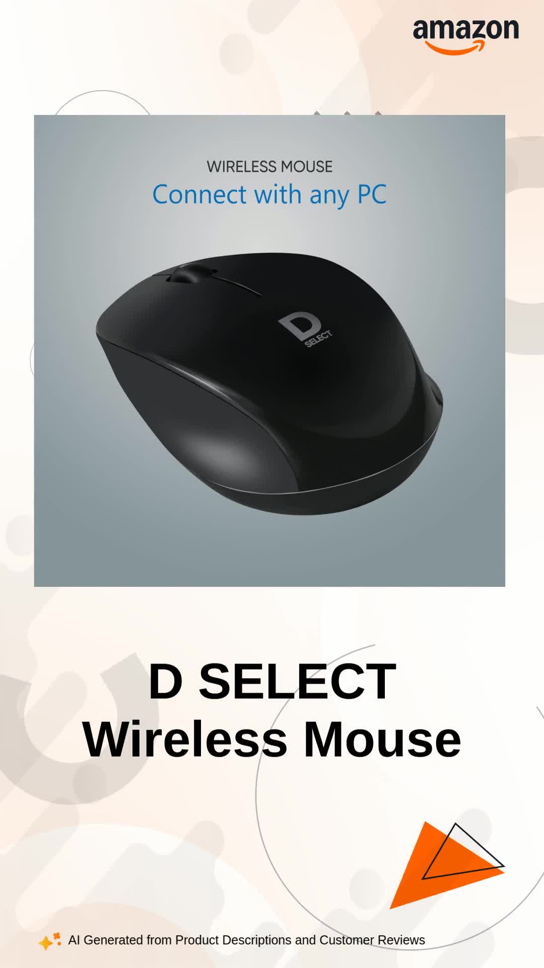 DTM・DAW CHAT NOIR for Dos/V D SELECT Wireless Mouse DS321 with USB Type C Connector
