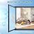 20 X 57 Inch Window Insulation Kit, Window Clear Film with Hook and Loop Tape, Window Covers That Keep You Warm in Winter and Cool in Summer, Reusable Plastic Window Wrap