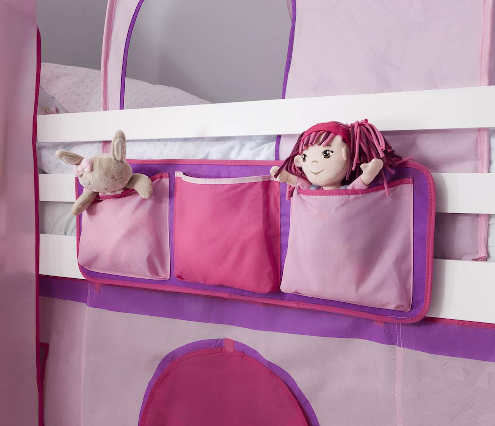 Noa and Nani Bed Tidy For Cabin Bed In Pink NW Design