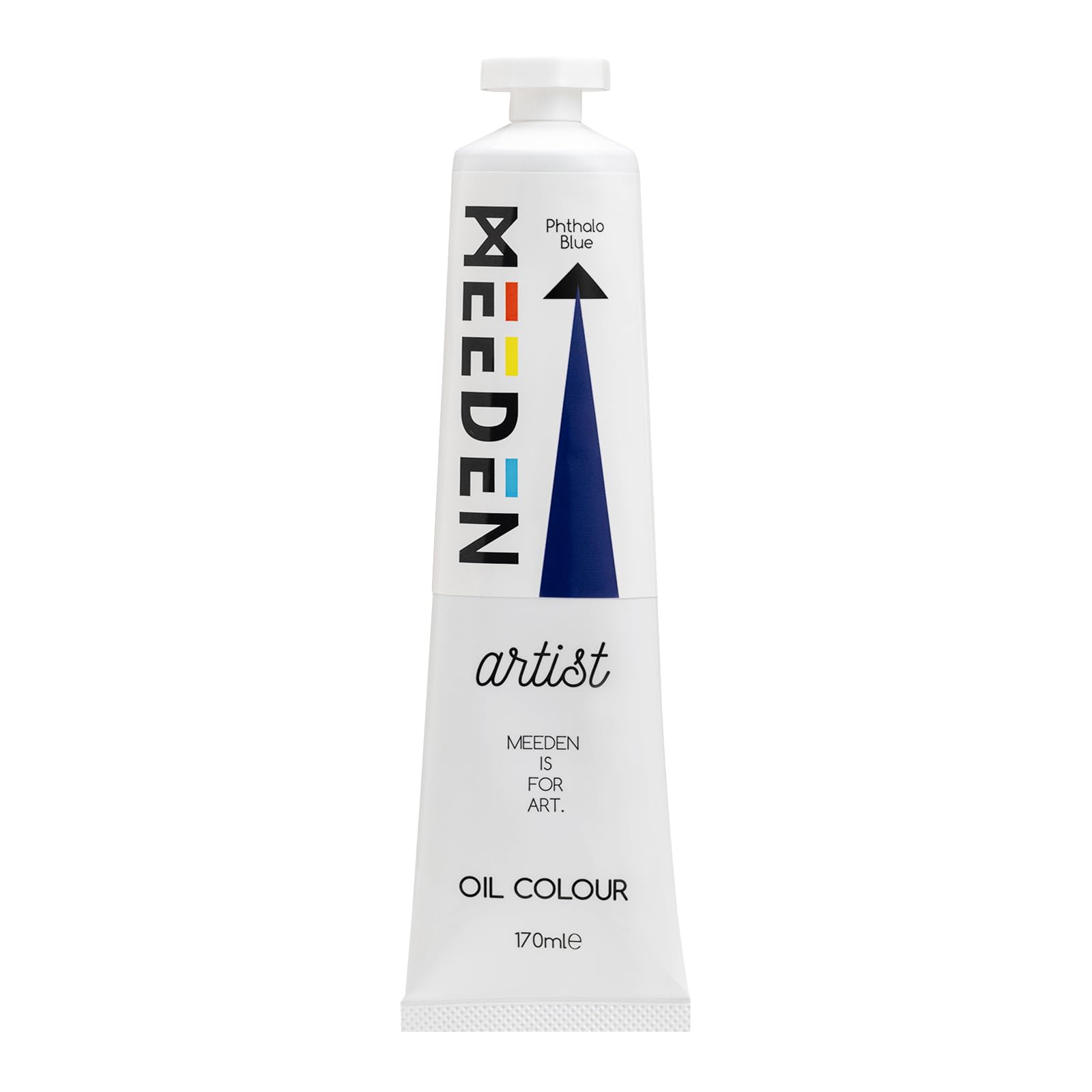 MEEDEN Artist Grade Oil Paint: Phthalo Blue - 170ml Tube, Professional Art Paints for Canvas Painting