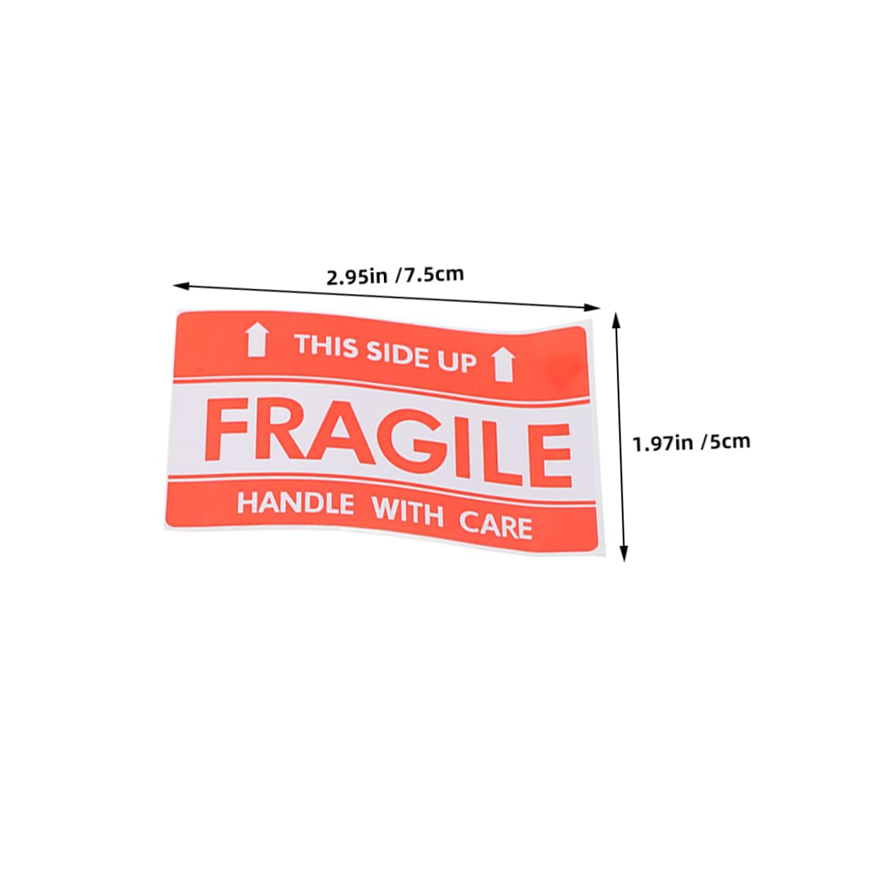 SEWACC Handle Care Stickers Cute Fragile Labels for Shipping Moving Box Labels Packing Shipping Supplies