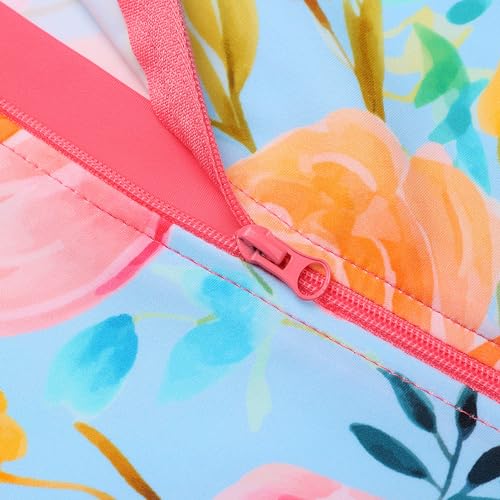 Image of HUAANIUE Toddler Girl Swimsuit Long Sleeve UPF50+ Sun Protection