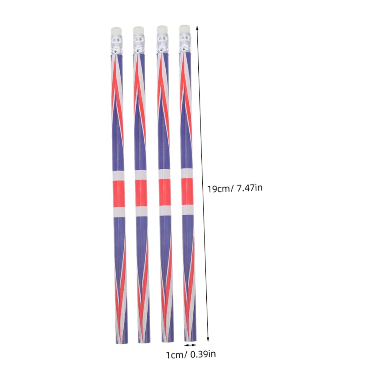 Uonlytech Matite Colorate Piccole da Scuola e Ufficio 100 Pezzi Leggere