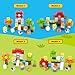 Tyholoo 45PCS Magnetic Blocks Travel Toys for Kids with Portable Iron Box, Mini Magnetic Cubes Toys for Airplane & Car Ride STEM Learning Gift Idea for Ages 3+（ Farm & Animals ）
