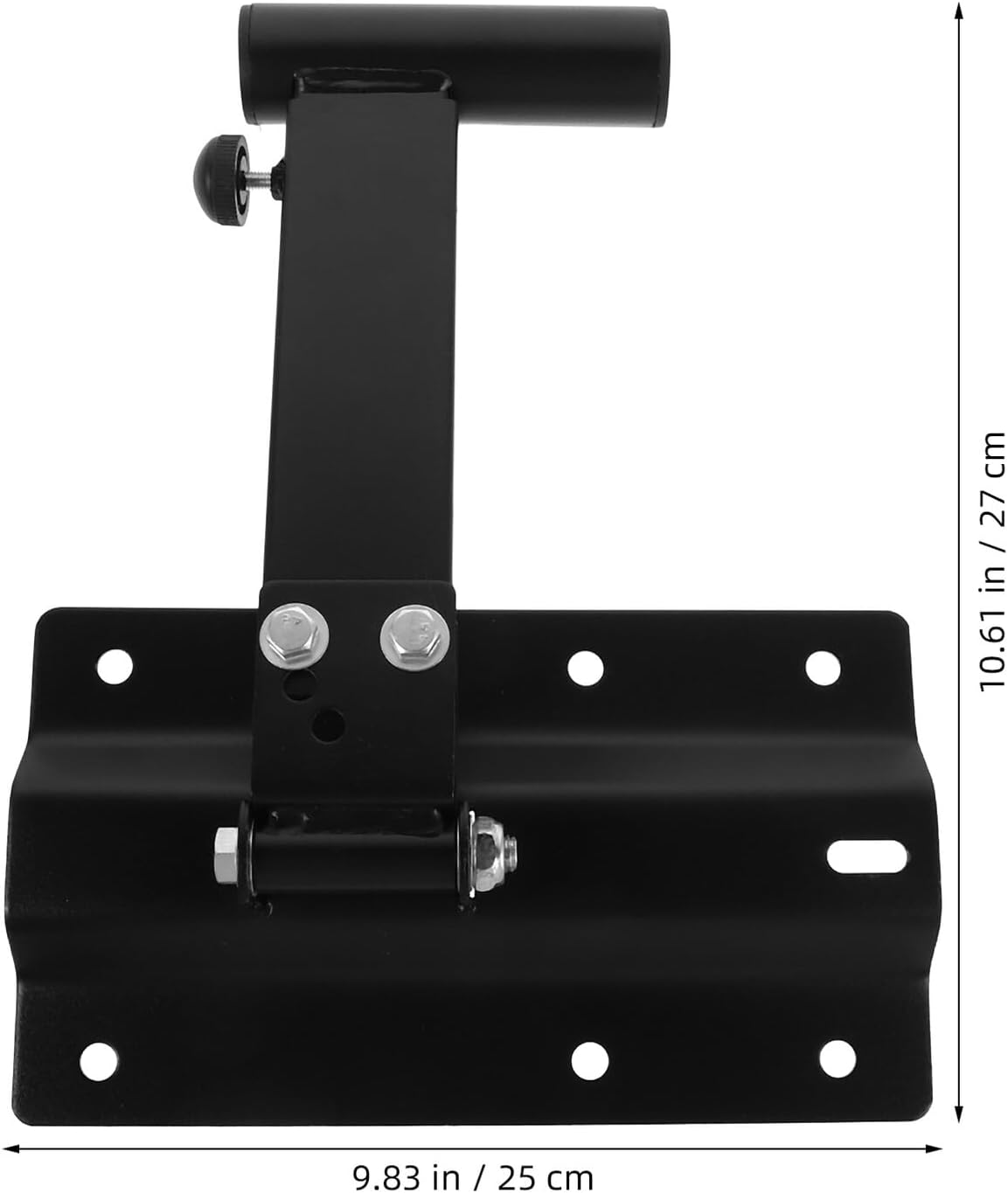 Heavy Duty Adjustable Extendable Speaker Wall Mount Bracket for Professional Audio Systems, Telescoping Arm Speaker Holder Supports to 35kg for Ktv Rooms and Stage Use