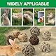 Kaubälle 8 Stück Kleintiere Kauspielzeug Hasen Kauspielzeug Kaninchen Spielzeug Kaubälle für Kleintiere Hamster Kaninchen Meerschweinchen Chinchilla Rennmäuse