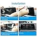 Compatible with BMW for 7 Serie for 740LI X7 2019 2020 2021 Rear TV Entertainment Display Screen Tempered Glass Screen Protector (2pcs) Screen Protector