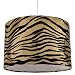 Pantalla de lámpara colgante/mesa con estampado de tigre único y distintivo en...