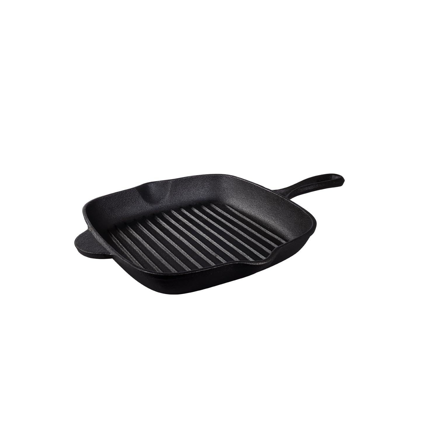Tramontina Square Griddle Pan 27cm (2.2l) Pre-Seasoned Cast Iron