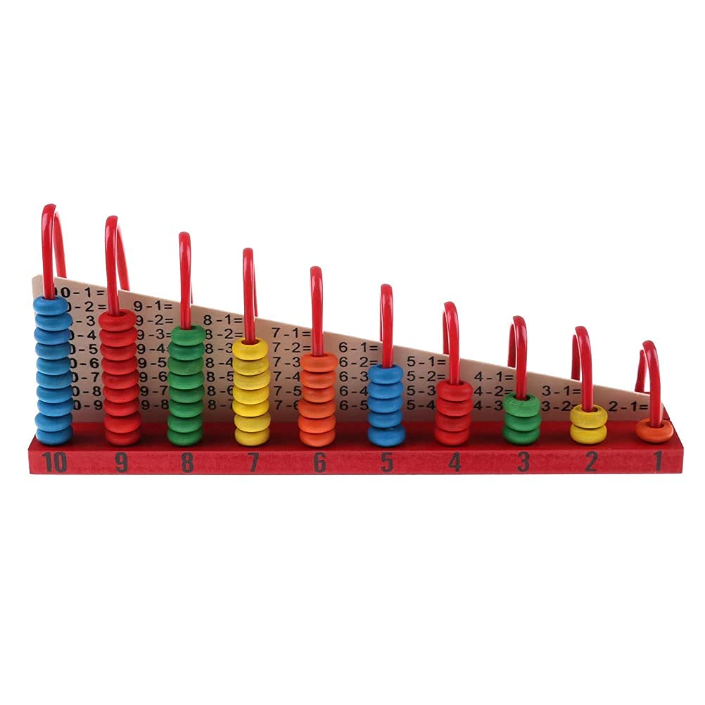 FAVHOME Wooden Calculation Shelf | Abacus Counting Addition and Subtraction Maths Learning Early Educational Kit Toy for Kids 3+ Years (Calculation Shelf) (B09MHVCYL3) Amazon Price History, Amazon Price Tracker