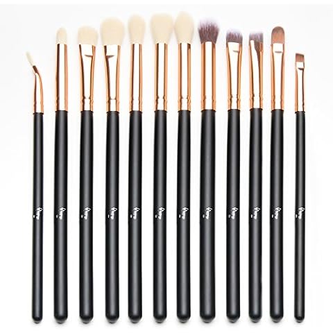 Qivange Eye Makeup Brushes Set Cover