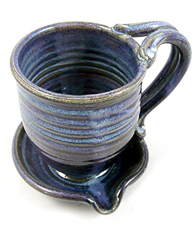 Taza artesanal de cerámica para cocinar tocino en microondas miniatura 5