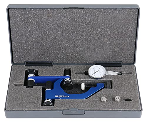 Accusize Industrial Tools - 0.03   by 0.0005   Dial Test Indicator in Fitted Box Plus 1pc Professional Universal Indicator Holder, P900-S186