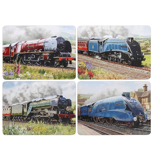 Sets de table durables Classic Trains de protection de cuisine - 2