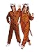 Rubies Tigerkostüm für Erwachsene, Unisex, Einheitsgröße, Jumpsuit mit Kapuze und Schwanz, Original, Karneval, Weihnachten, Geburtstag, Party und Halloween