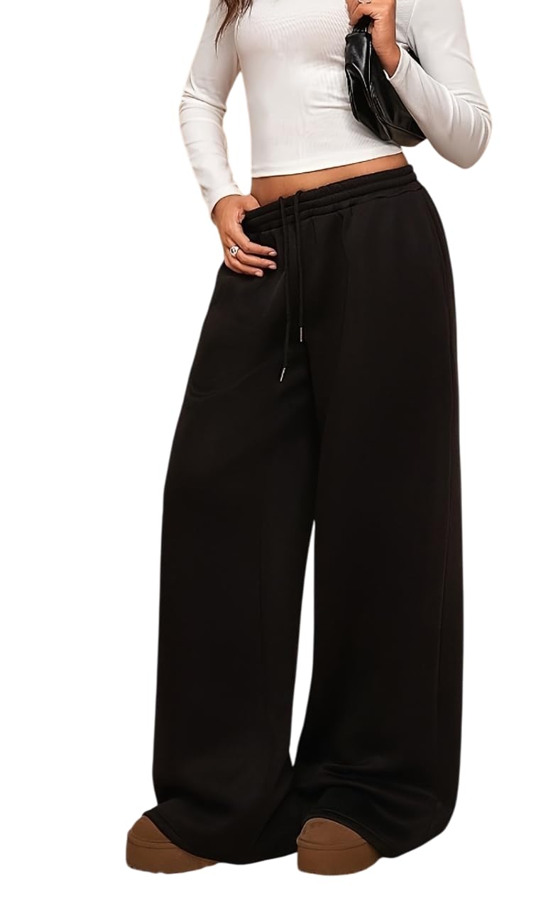 Straight Wide fit Long Length Open Bottom Jogger for Women/Trending Multi Pocket Style, Relaxed Casual Pants for Women-image-48