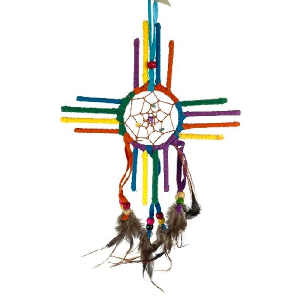 Paykoc Imports New Mexico Rainbow Dreamcatchers 3.5