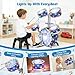 Kids Drum Set for Toddlers 1-3, Upgraded Light Up 5-Piece Jazz Drum Kit with Stool, Bass Pedal & Cymbal, Musical Instrument Percussion Beginner Toy Gift for Boys Girls Ages 3-5 5-7