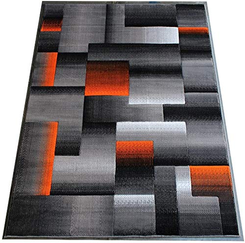 Tapete Geométrico Abstracto Multi Color 213x152 cm miniatura 5