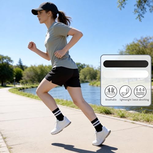 60Pcs No Sweat Hat Liner,Baseball Cap Liner Hat Protector, Sweat Absorbing Replacement Pads,Black 30pcs White 30pcs Comfortable for Men and Women — 사진 6