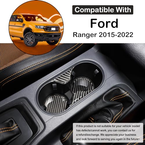 Garniture de commande centrale Ford Ranger masquer rayures porte-gobelet - 2