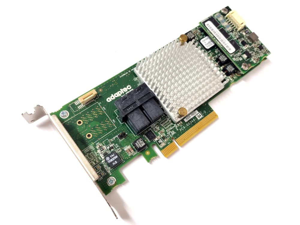 Amazon.com: Adaptec 2277500-R 8805 RAID 0/1/10 SAS 1GB X8 PCIE GEN