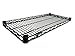 Nexel Wire Shelf, Black Epoxy Finish, 18"W x 48"L