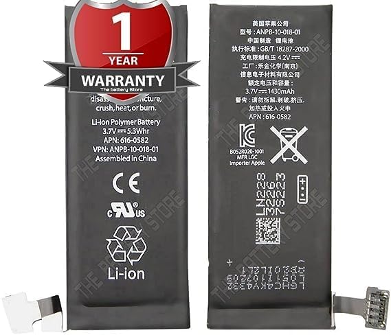 Image of Original Battery for iPhone 4S A1431, A1387, A1387 Battery with 1 Year Warranty ***(G00163)