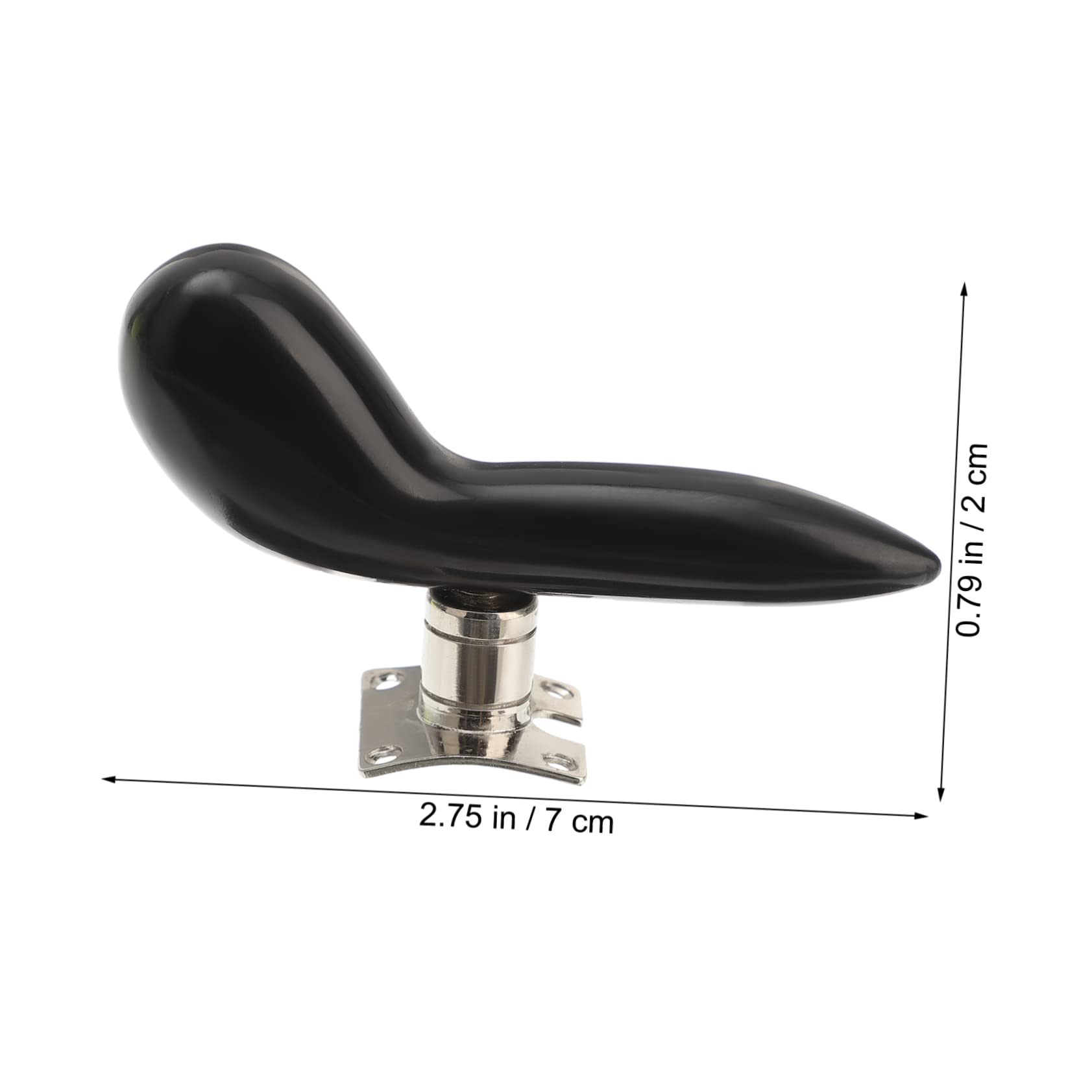 ifundom Coussinet de Poignet Noir en ABS et Métal Accessoire Professionnel pour Soulager la Force du Bras des Musiciens pour Basson Base Ergonomique
