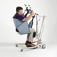 Vista 3 de Patient Aid Eslinga de elevación de pacientes para traslados seguros y seguros de pacientes, eslinga de transferencia para ancianos