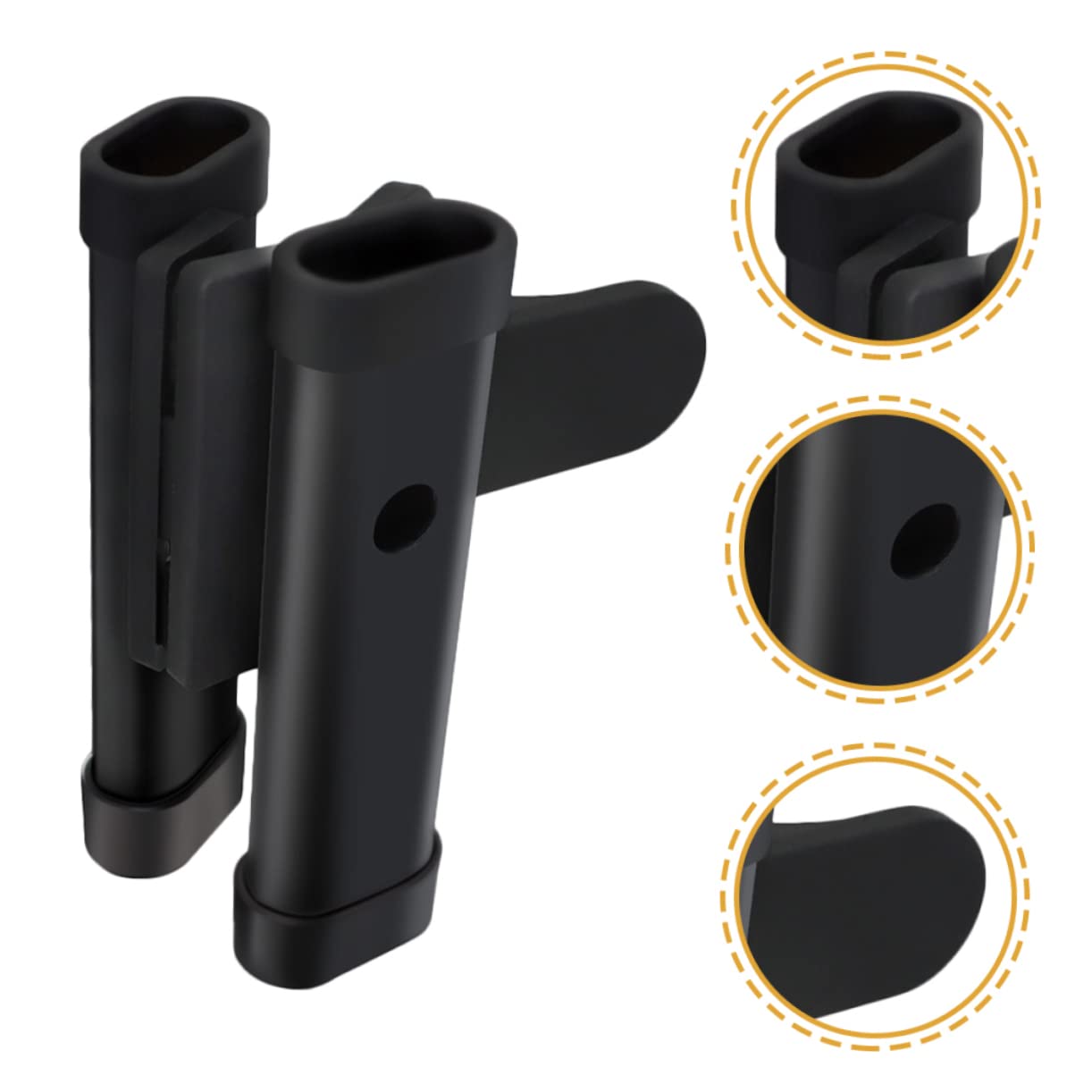 Soporte para Baquetas Portátil Clip Resistente para Batería, Adecuado para Salas de Ensayo y Escenarios