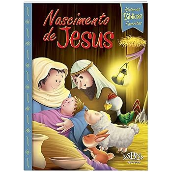 Hardcover Histórias Bíblicas Favoritas: Nascimento de Jesus [Portuguese_Brazilian] Book