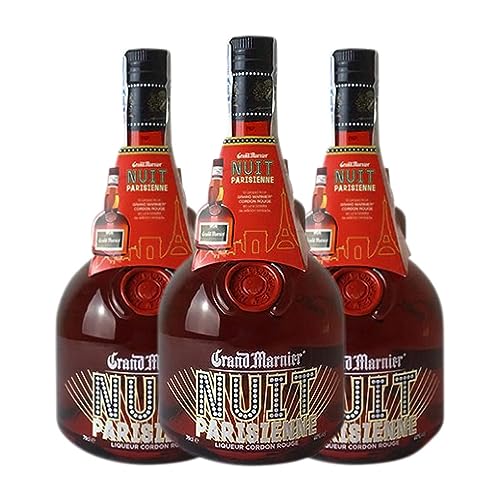 Triple Seco Grand Marnier Nuit Parisienne 70 cl (Caja de 3 Botellas de 70 cl)