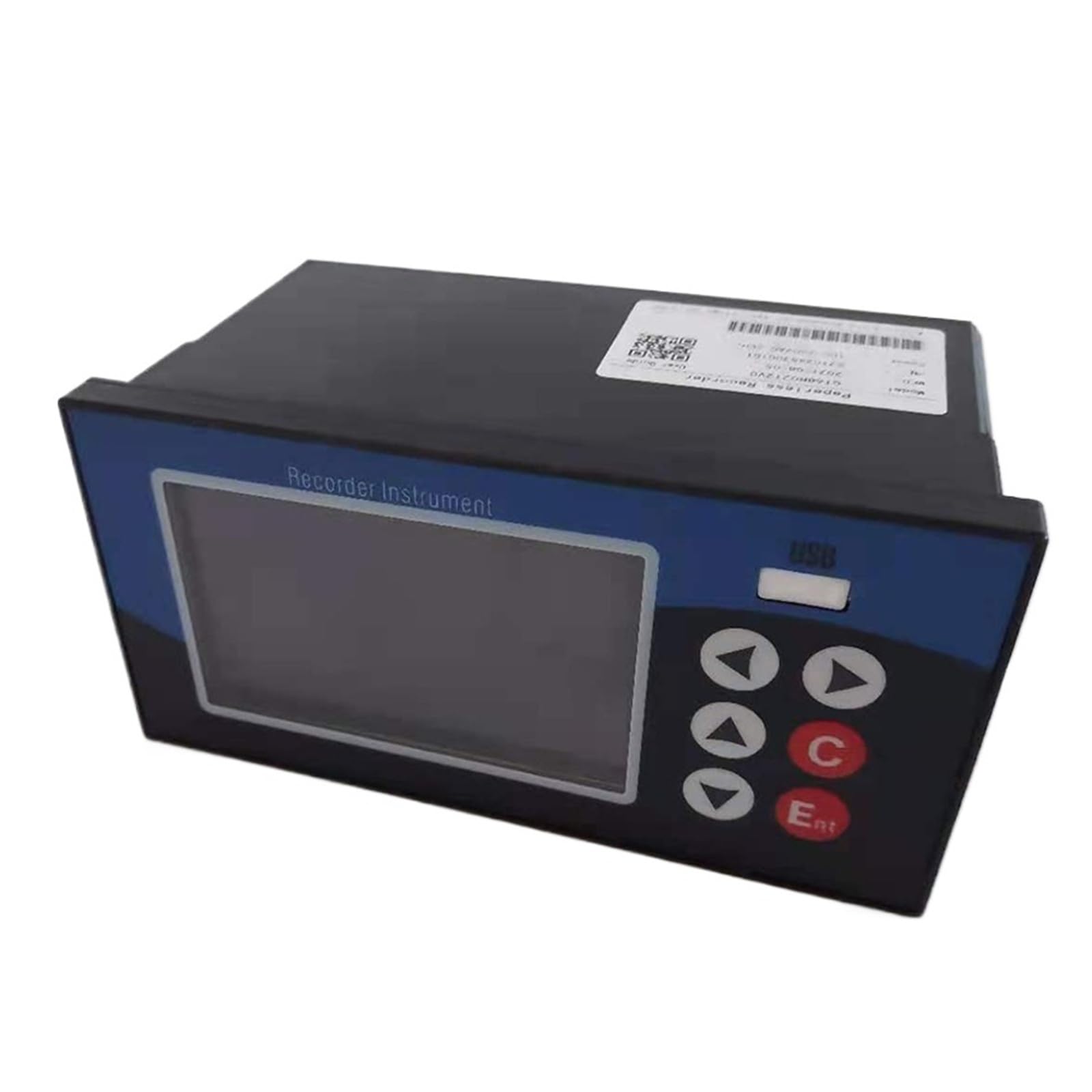 Registratore di dati grafico Temperatura PT100 KJ 4-20mA Datalogger multicanale Data logger analogico(6 Channels RS485)