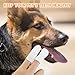 40 Stück Hundezahnbürste,Hundezahnbürste Fingerling Wiederverwendbar, Pet Finger Zahnbürste,zahnpflege hund,Zahnsteinentferner Hund,für Hunde Katzen Zahnreinigung Anti-Plaque Haustierzahnbürste