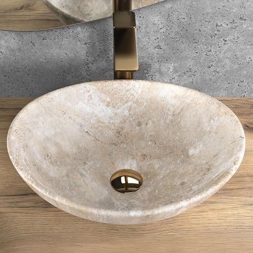 Miniatura 7 de Lavabo Sobre Encimera Rea Sofia Savana Matt Beige 41x34,5x15cm
