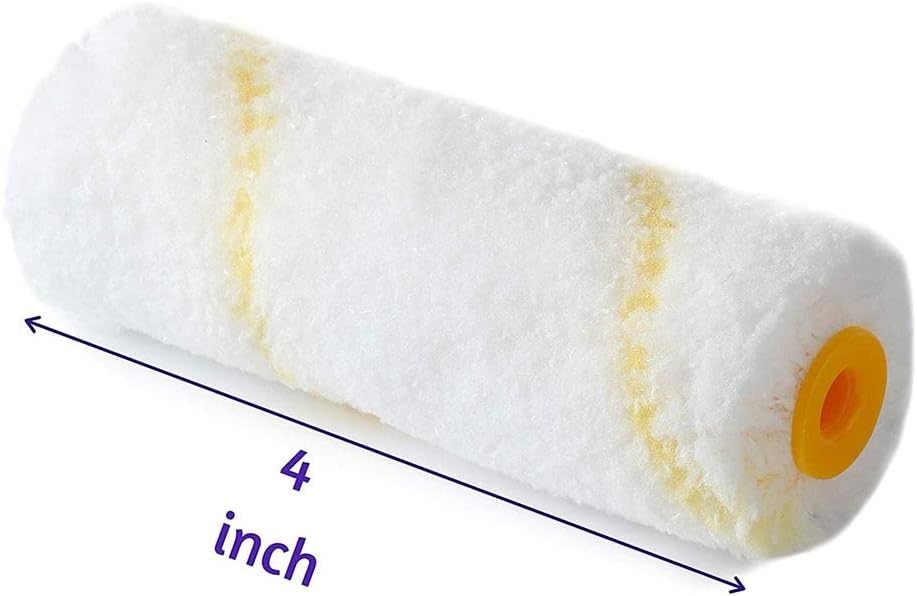 JSEIAJB 20Pcs 4inch Home Wall Decoration Pattern Painting Brush Paint Roller Cover Tool All Treatments Painting Supplies