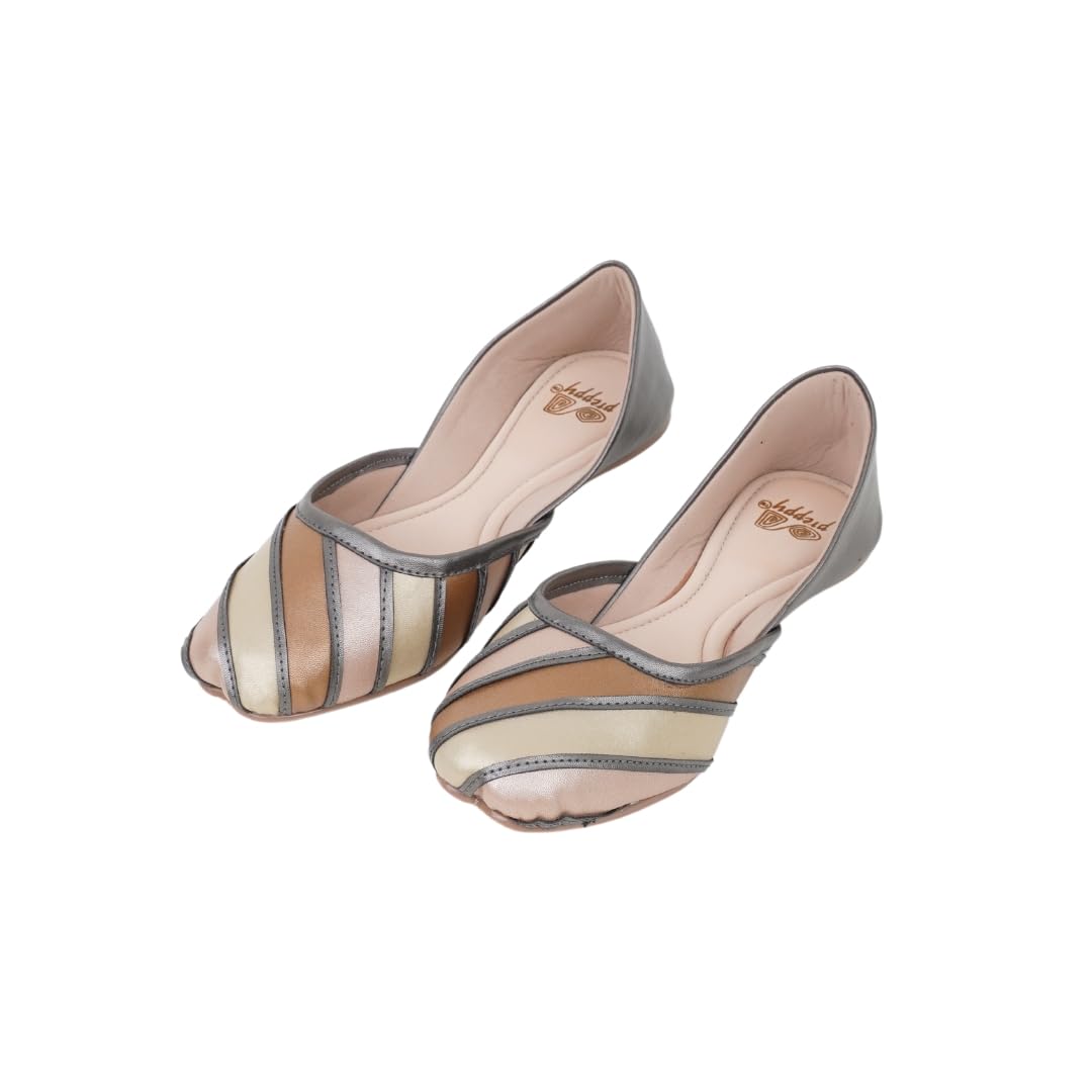 Casual Multi-Colored Straps Mojari | Preppy-image-23