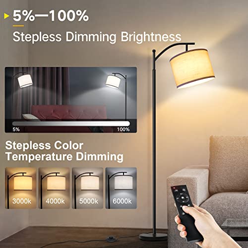 OUTON LED Lampada da Terra con Telecomando